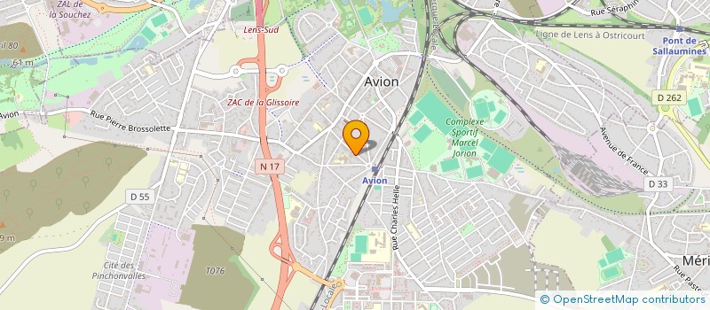 localisation de l'entreprise MONSIEUR JEAN LECERF à AVION