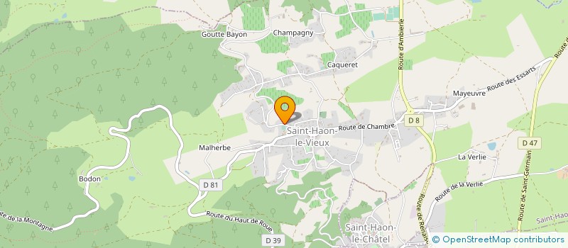 localisation de l'entreprise MONSIEUR JEAN LECHERE à SAINT-HAON-LE-VIEUX