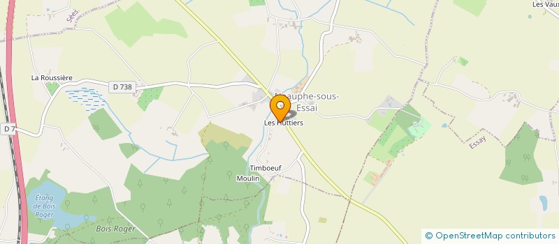 localisation de l'entreprise MONSIEUR JEAN LECLERC à AUNAY-LES-BOIS