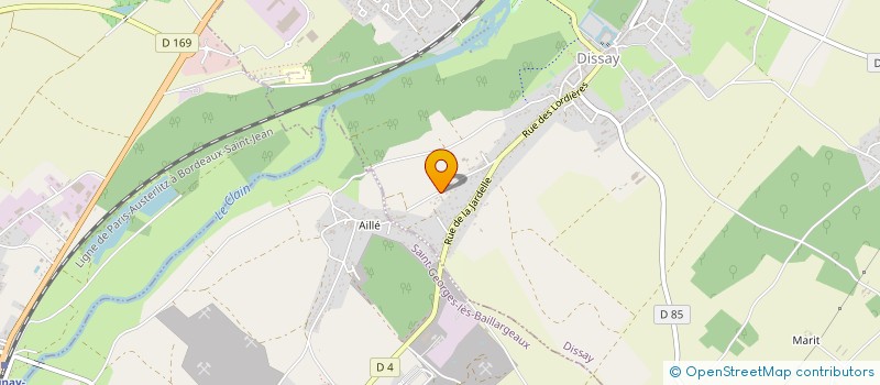 localisation de l'entreprise MONSIEUR JEAN LECLERCQ  DISSAY