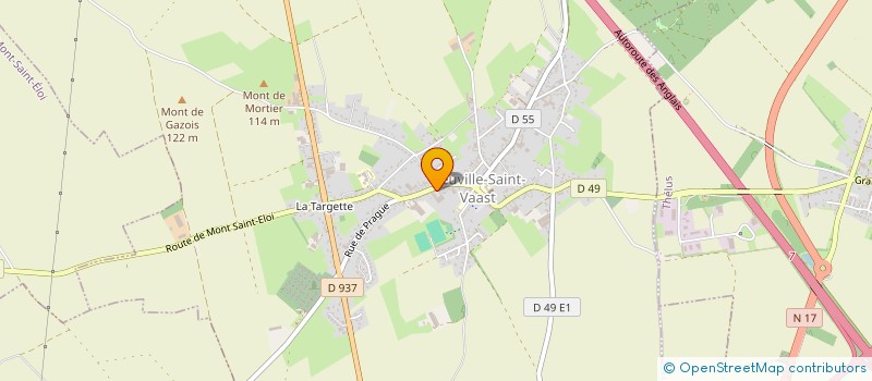 localisation de l'entreprise MONSIEUR JEAN LECLERCQ  NEUVILLE-SAINT-VAAST