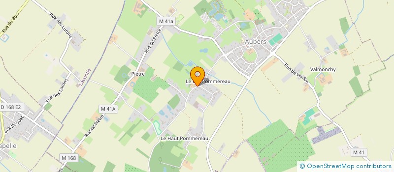 localisation de l'entreprise MONSIEUR JEAN LECOEUCHE à AUBERS