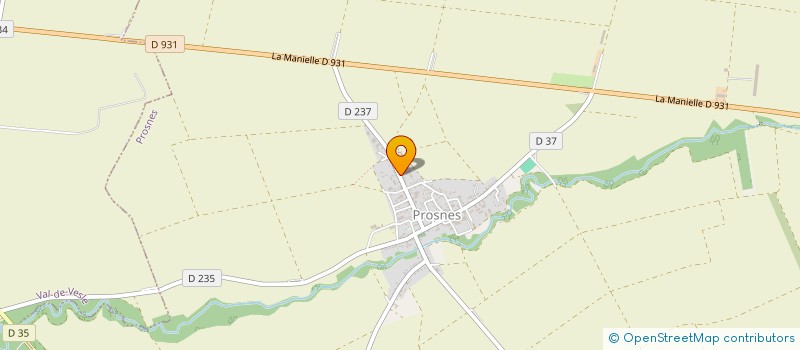 localisation de l'entreprise MONSIEUR JEAN LECOMTE  PROSNES