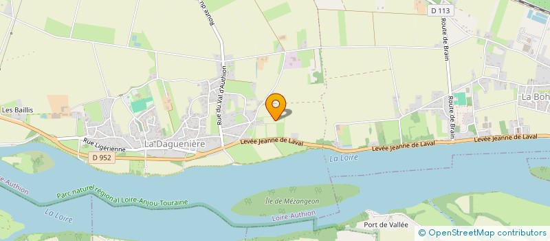 localisation de l'entreprise MONSIEUR JEAN LECOMTE à LOIRE-AUTHION