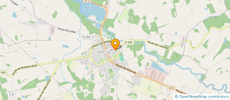localisation de l'entreprise MONSIEUR JEAN LECONTE  MARCIAC