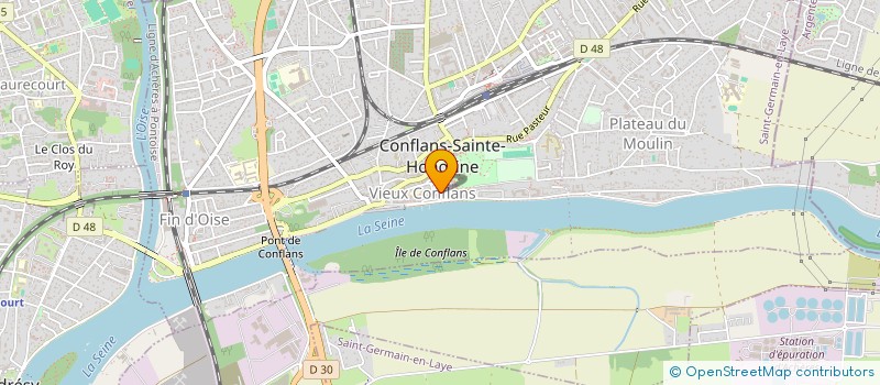 localisation de l'entreprise MONSIEUR JEAN LECONTE  CONFLANS-SAINTE-HONORINE