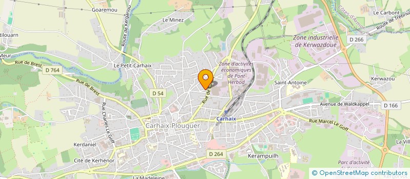 localisation de l'entreprise MONSIEUR JEAN LECONTE  LE SAINT