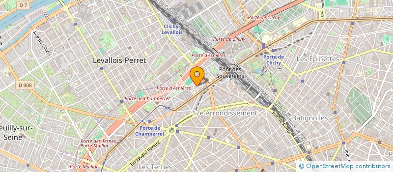 localisation de l'entreprise MONSIEUR JEAN LECOQ  PARIS 17