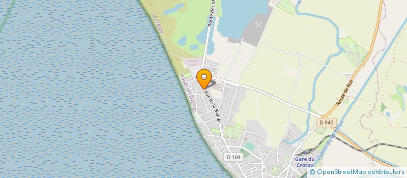 localisation de l'entreprise MONSIEUR JEAN LECOQ à LE CROTOY