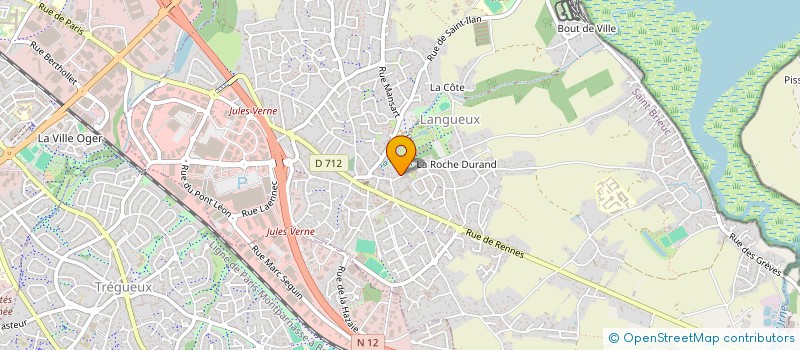 localisation de l'entreprise MONSIEUR JEAN LECOQ  LANGUEUX