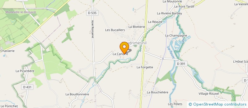 localisation de l'entreprise MONSIEUR JEAN LECROSNIER à SAINT-SAUVEUR-VILLAGES