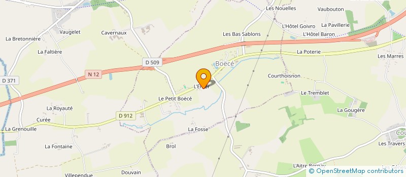 localisation de l'entreprise MONSIEUR JEAN LEDEME à BOECE