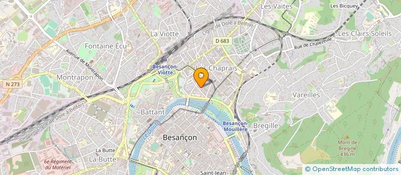 localisation de l'entreprise MONSIEUR JEAN LEDERMANN à BESANCON