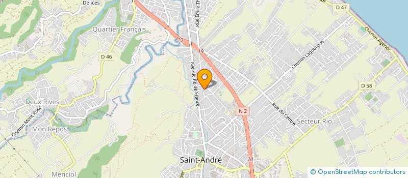 localisation de l'entreprise MONSIEUR JEAN LEDORMEUR à SAINT-ANDRE