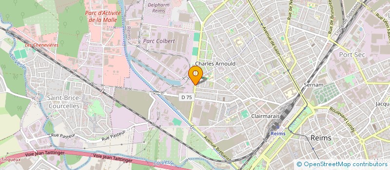 localisation de l'entreprise MONSIEUR JEAN LEDOUX  REIMS