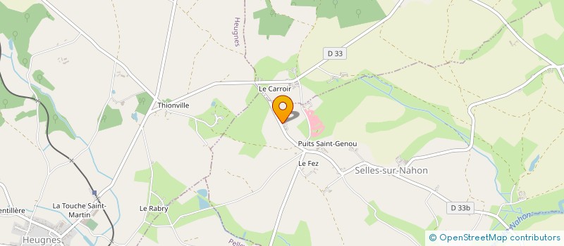 localisation de l'entreprise MONSIEUR JEAN LEDOUX à SELLES-SUR-NAHON