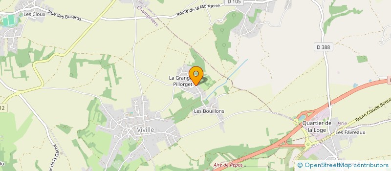 localisation de l'entreprise MONSIEUR JEAN LEDUC à CHAMPNIERS