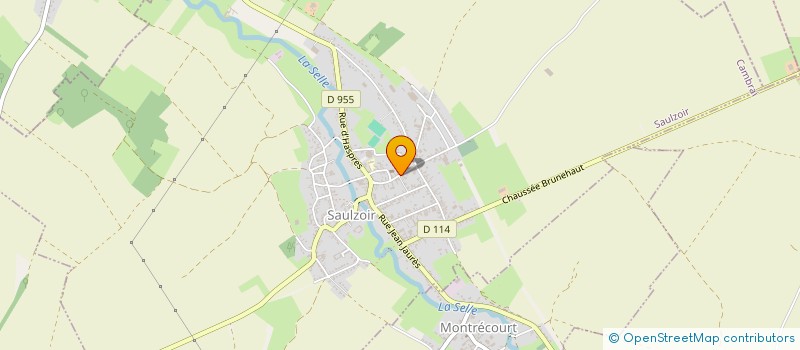 localisation de l'entreprise MONSIEUR JEAN LEDUC  SAULZOIR