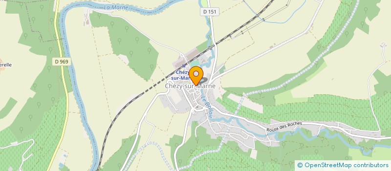 localisation de l'entreprise MONSIEUR JEAN LEDUN à CHEZY-SUR-MARNE