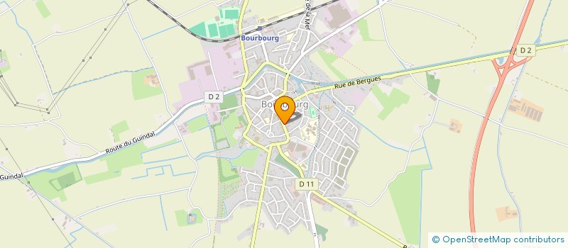 localisation de l'entreprise MONSIEUR JEAN LEFEBVRE  BOURBOURG