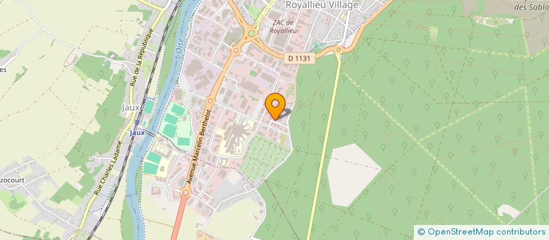 localisation de l'entreprise MONSIEUR JEAN LEFEBVRE  COMPIEGNE