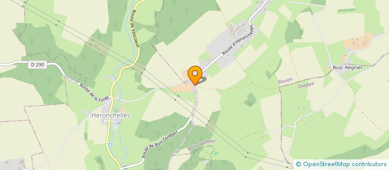 localisation de l'entreprise MONSIEUR JEAN LEFEBVRE  HERONCHELLES