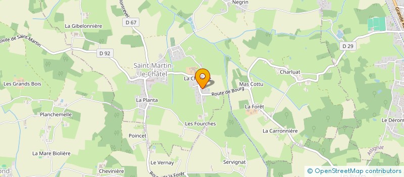 localisation de l'entreprise MONSIEUR JEAN LEFEBVRE DE PLINVAL  CONFRANCON