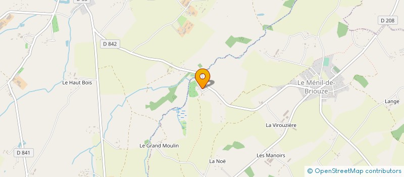 localisation de l'entreprise MONSIEUR JEAN LEFEVRE à LA COULONCHE