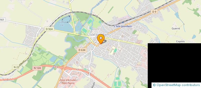 localisation de l'entreprise MONSIEUR JEAN LEFEVRE à L'ISLE-JOURDAIN