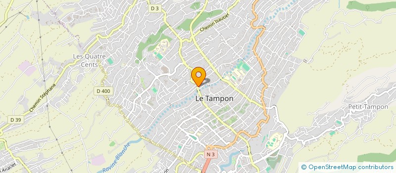 localisation de l'entreprise MONSIEUR JEAN LEFEVRE à LE TAMPON