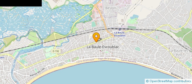 localisation de l'entreprise MONSIEUR JEAN LEFLOCH à LA BAULE-ESCOUBLAC