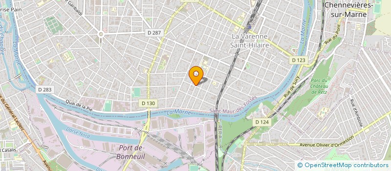 localisation de l'entreprise MONSIEUR JEAN LEFORT  SAINT-MAUR-DES-FOSSES