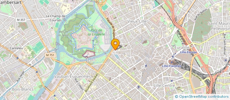 localisation de l'entreprise MONSIEUR JEAN LEFRANC  WIMEREUX