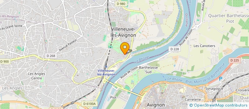 localisation de l'entreprise MONSIEUR JEAN LEFRAND  VILLENEUVE-LES-AVIGNON