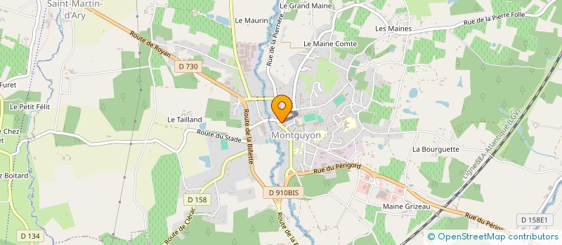 localisation de l'entreprise MONSIEUR JEAN LEGARLANTEZECK à CHATENET