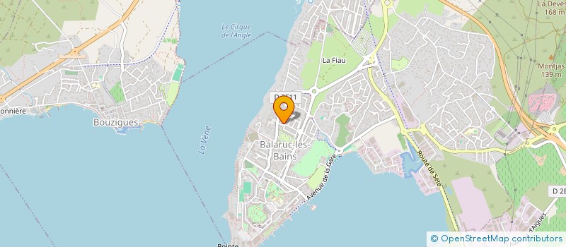 localisation de l'entreprise MONSIEUR JEAN LEGEARD  BALARUC-LES-BAINS