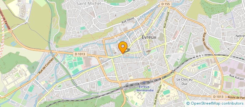 localisation de l'entreprise MONSIEUR JEAN LEGENDRE à EVREUX