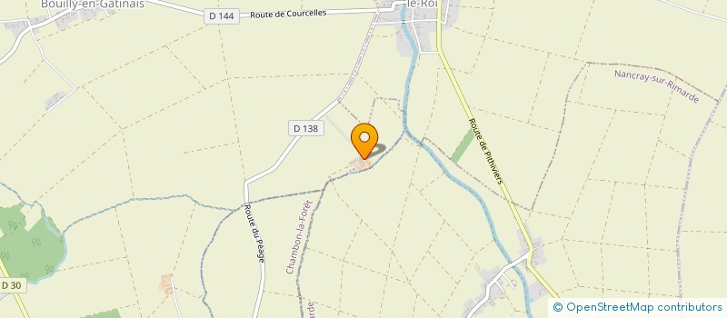 localisation de l'entreprise MONSIEUR JEAN LEGENDRE à BOUILLY-EN-GATINAIS