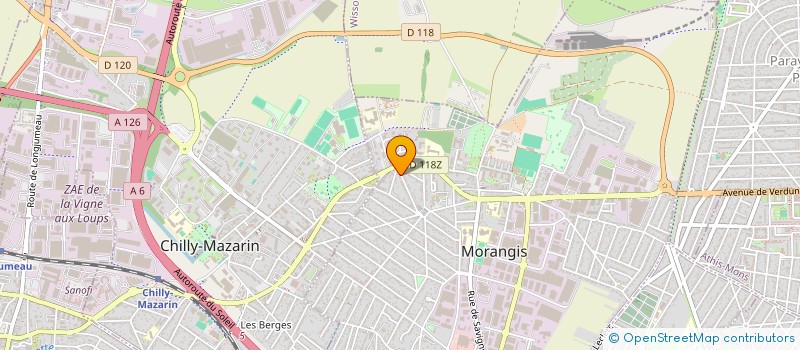 localisation de l'entreprise MONSIEUR JEAN LEGERON à MORANGIS