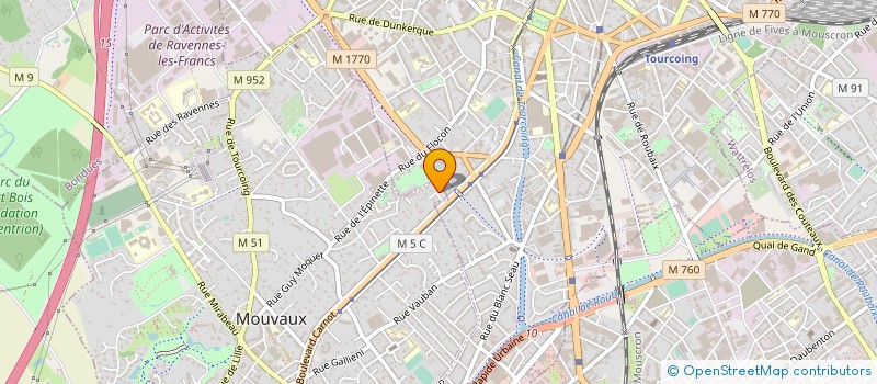 localisation de l'entreprise MONSIEUR JEAN LEGLEYE à MOUVAUX