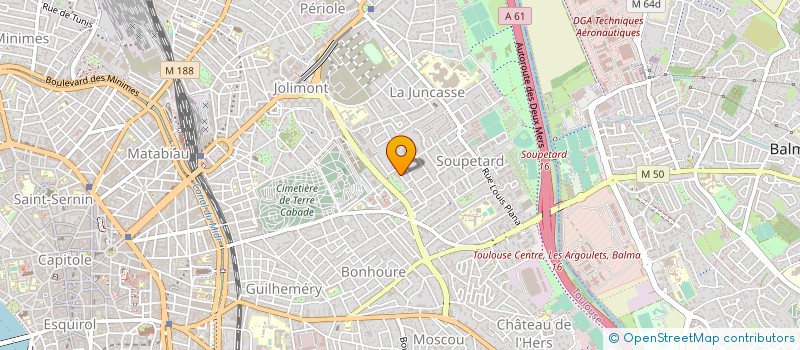 localisation de l'entreprise MONSIEUR JEAN LEGRAND à TOULOUSE