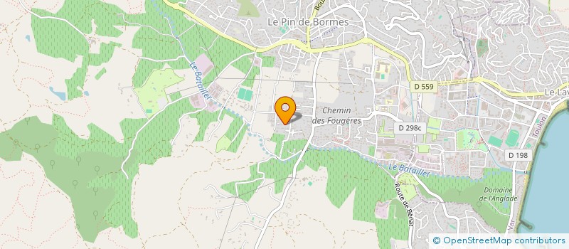 localisation de l'entreprise MONSIEUR JEAN LEGRAND à BORMES-LES-MIMOSAS