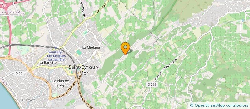 localisation de l'entreprise MONSIEUR JEAN LEGRAND à SAINT-CYR-SUR-MER