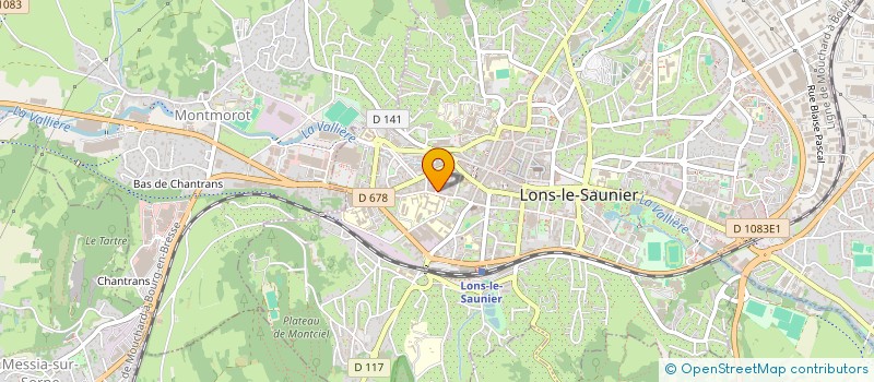 localisation de l'entreprise MONSIEUR JEAN LEGREZ à LONS-LE-SAUNIER