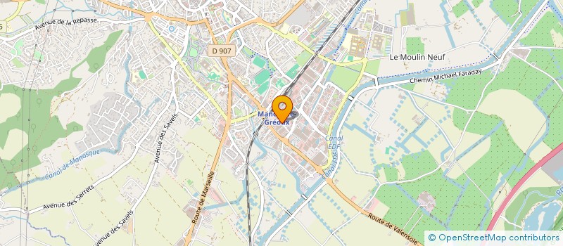 localisation de l'entreprise MONSIEUR JEAN LEGRIX à MANOSQUE