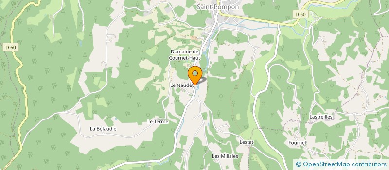 localisation de l'entreprise MONSIEUR JEAN LEGROS à SAINT-POMPON