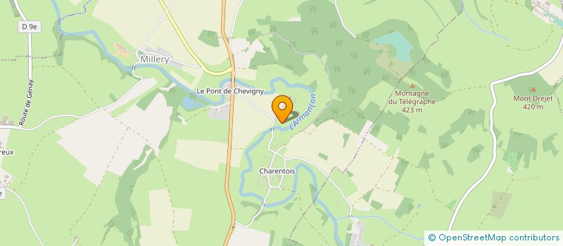 localisation de l'entreprise MONSIEUR JEAN LEGUY  MILLERY