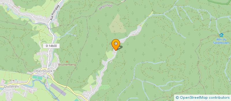 localisation de l'entreprise MONSIEUR JEAN LEHNING  WEGSCHEID