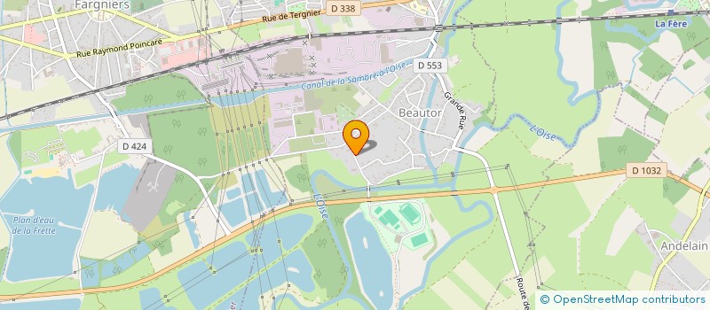 localisation de l'entreprise MONSIEUR JEAN LEJEUNE  BEAUTOR