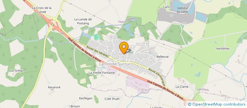 localisation de l'entreprise MONSIEUR JEAN LELIEVRE  ARZAL